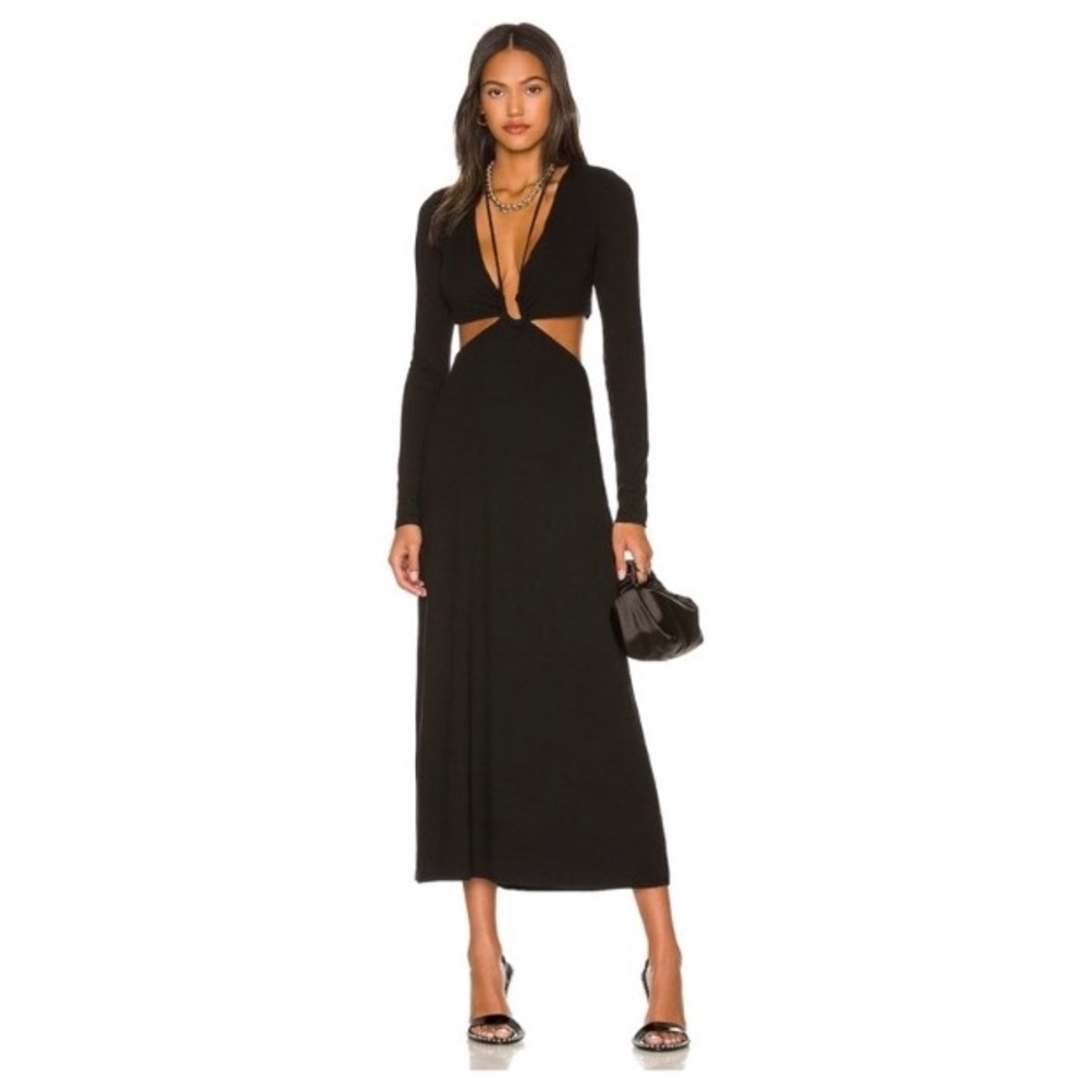 Revolve Bondi Dress In Noir